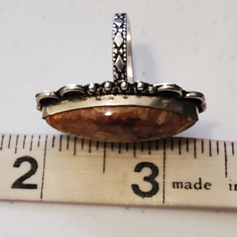 Sterling Silver Stone Ring - Picture 5 of 12